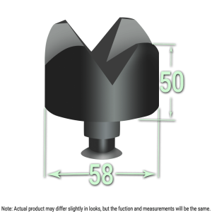 S - 90° / 120° V-Cross Support | K28